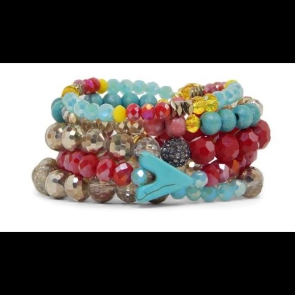 Erimish Jewelry - NWOT Erimish “Cristo” Bracelet Stack